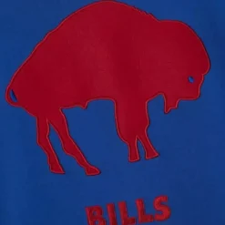 Men Mitchell & Ness Hoodies & Sweatshirts-Team Origins Fleece Hoody Buffalo Bills