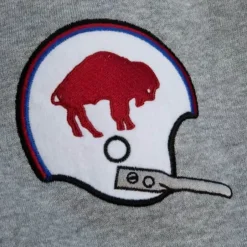 Men Mitchell & Ness Pants-Team Origins Fleece Pant Buffalo Bills