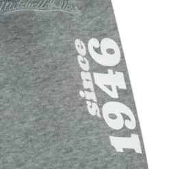 Men Mitchell & Ness Pants-Team Origins Fleece Pant Boston Celtics