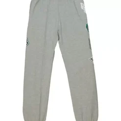 Men Mitchell & Ness Pants-Team Origins Fleece Pant Dallas Mavericks