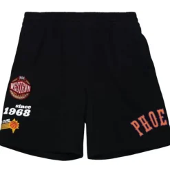 Men Mitchell & Ness Shorts-Team Origins Fleece Short Phoenix Suns