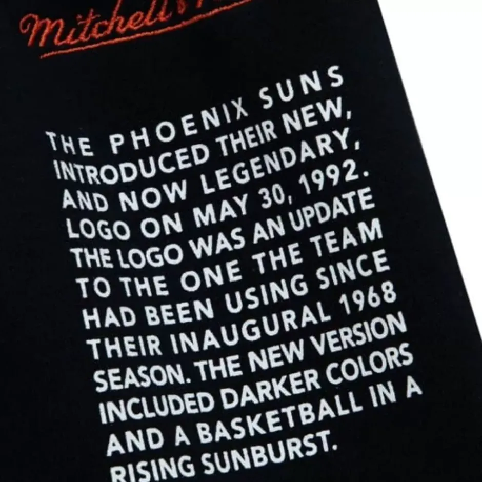 Men Mitchell & Ness Shorts-Team Origins Fleece Short Phoenix Suns