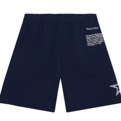 Men Mitchell & Ness Shorts-Team Origins Fleece Short Dallas Cowboys