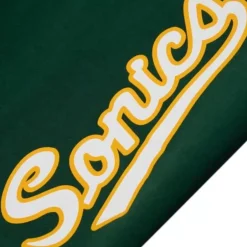 Men Mitchell & Ness Shorts-Team Origins Fleece Short Seattle Supersonics
