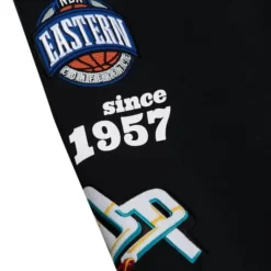 Men Mitchell & Ness Shorts-Team Origins Fleece Short Detroit Pistons