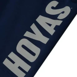 Men Mitchell & Ness Shorts-Team Origins Fleece Short Georgetown University