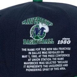 Mitchell & Ness Snapback-Team Origins Snapback Hwc Dallas Mavericks