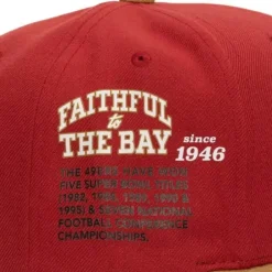 Mitchell & Ness Snapback-Team Origins Snapback San Francisco 49Ers