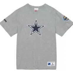 Men Mitchell & Ness T-Shirts & Tops-Team Origins S/S Top Dallas Cowboys