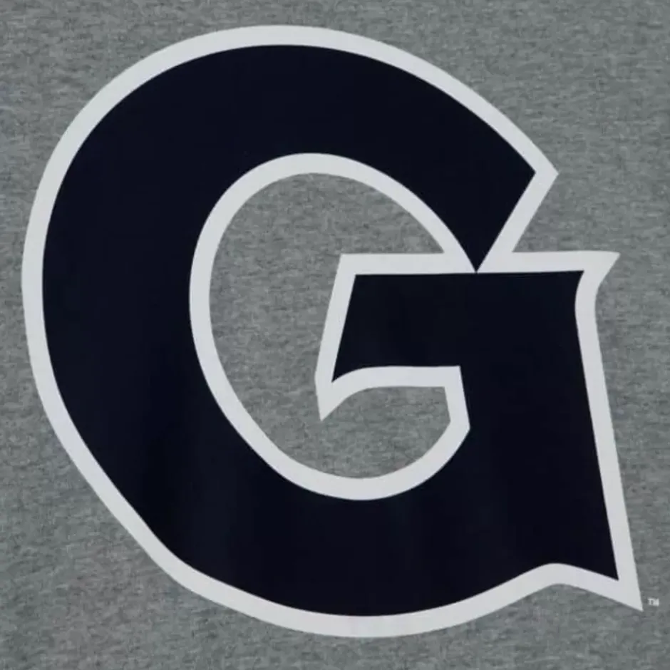 Men Mitchell & Ness T-Shirts & Tops-Team Origins S/S Top Georgetown University