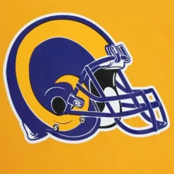 Men Mitchell & Ness T-Shirts & Tops-Team Origins S/S Top Los Angeles Rams