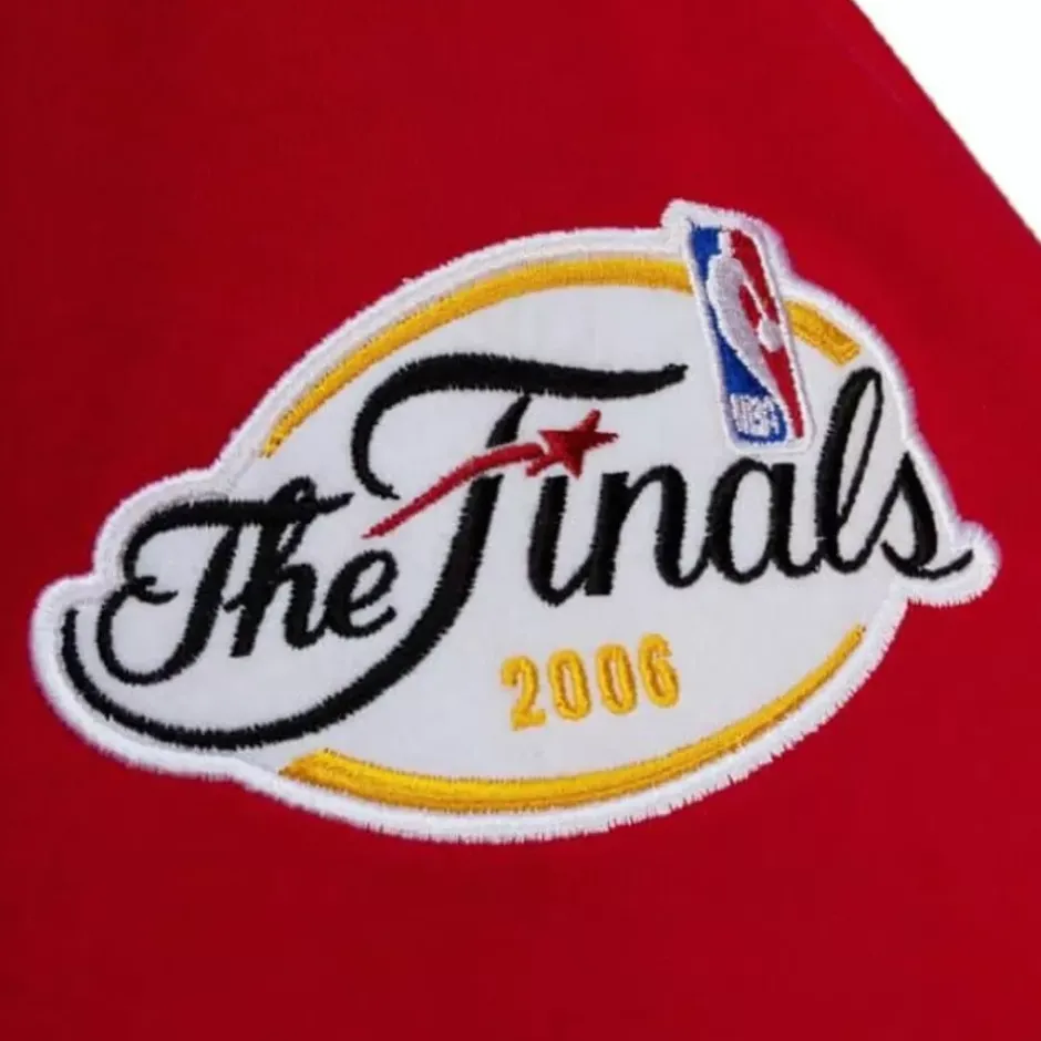 Men Mitchell & Ness T-Shirts & Tops-Team Origins S/S Top Miami Heat