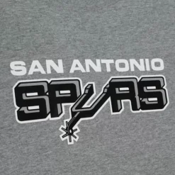 Men Mitchell & Ness T-Shirts & Tops-Team Origins S/S Top San Antonio Spurs