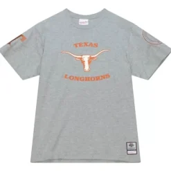 Men Mitchell & Ness T-Shirts & Tops-Team Origins S/S Top University Of Texas At Austin