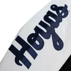 Men Mitchell & Ness Jackets & Outerwear-Team Origins Varsity Satin Jacket Georgetown University