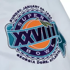 Men Mitchell & Ness Jackets & Outerwear-Team Origins Varsity Satin Jacket Dallas Cowboys