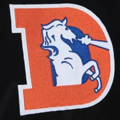 Men Mitchell & Ness Jackets & Outerwear-Team Origins Varsity Satin Jacket Denver Broncos