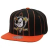Mitchell & Ness Snapback-Team Pin Snapback Anaheim Ducks