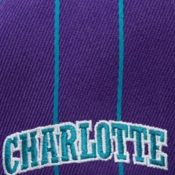 Mitchell & Ness Snapback-Team Pin Snapback Hwc Charlotte Hornets