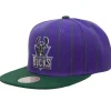 Mitchell & Ness Snapback-Team Pin Snapback Hwc Milwaukee Bucks