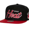 Mitchell & Ness Snapback-Team Script 2.0 Snapback Hwc Miami Heat