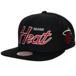 Mitchell & Ness Snapback-Team Script 2.0 Snapback Miami Heat