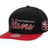 Mitchell & Ness Snapback-Team Script 2.0 Snapback San Francisco 49Ers