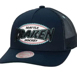 Mitchell & Ness Snapback-Team Seal Trucker Snapback Seattle Kraken