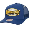 Mitchell & Ness Snapback-Team Seal Trucker Snapback Hwc Golden State Warriors
