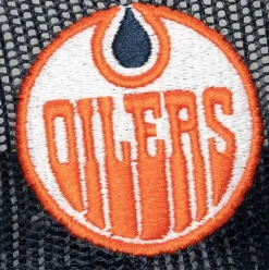Mitchell & Ness Snapback-Team Seal Trucker Snapback Vintage Edmonton Oilers