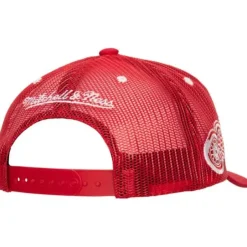 Mitchell & Ness Snapback-Team Seal Trucker Snapback Vintage Detroit Red Wings
