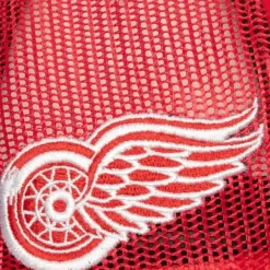 Mitchell & Ness Snapback-Team Seal Trucker Snapback Vintage Detroit Red Wings