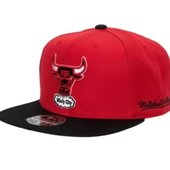 Mitchell & Ness Fitted-Team Side Fitted Hwc Chicago Bulls