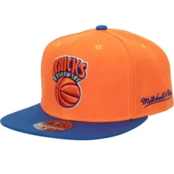 Mitchell & Ness Fitted-Team Side Fitted Hwc New York Knicks