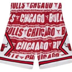 Men Mitchell & Ness Shorts-Teamwrap Swingman Chicago Bulls 1997-98 Shorts