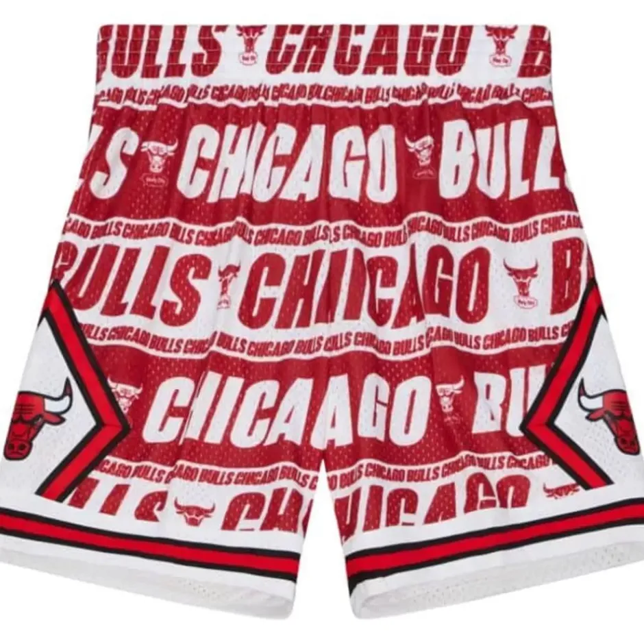 Men Mitchell & Ness Shorts-Teamwrap Swingman Chicago Bulls 1997-98 Shorts