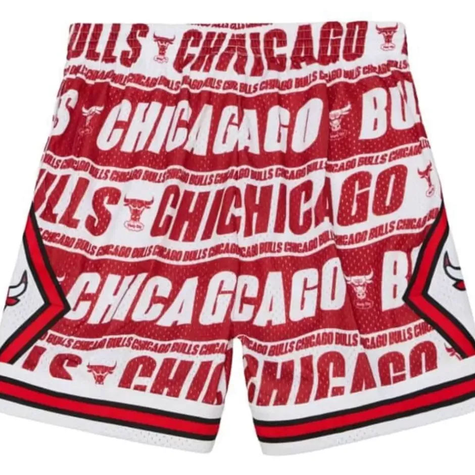 Men Mitchell & Ness Shorts-Teamwrap Swingman Chicago Bulls 1997-98 Shorts