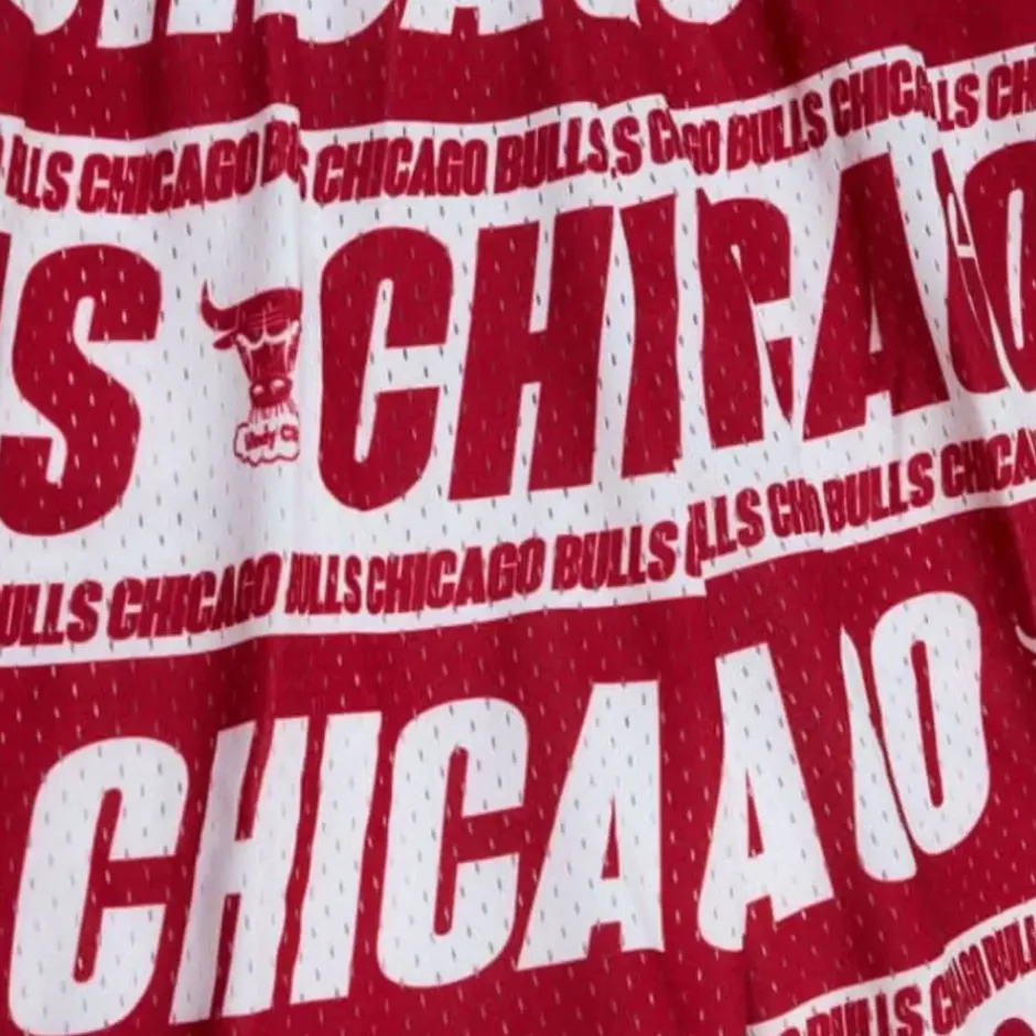 Men Mitchell & Ness Shorts-Teamwrap Swingman Chicago Bulls 1997-98 Shorts