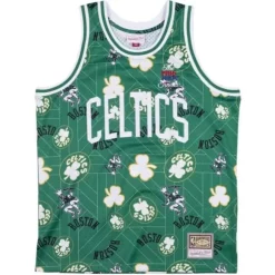 Men Mitchell & Ness T-Shirts & Tops-Tear Up Pack Jersey Boston Celtics