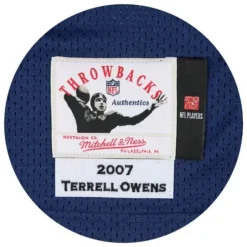 Mitchell & Ness Nfl Authentic-Terrell Owens Authentic Jersey 2007 Dallas Cowboys
