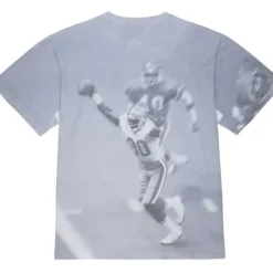 Men Mitchell & Ness T-Shirts & Tops-4Th And Goal Sublimated S/S Tee San Francisco 49Ers Jerry Rice