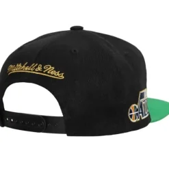 Mitchell & Ness Snapback-75Th Anniversary Gold Snapback Utah Jazz