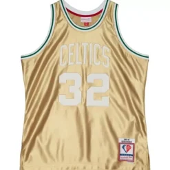 Mitchell & Ness Nba Swingman-75Th Anniversary Gold Swingman Kevin Mchale Boston Celtics 1985-86 Jersey