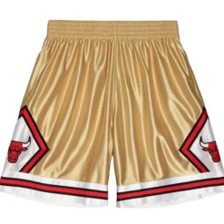 Mitchell & Ness Nba Swingman-75Th Anniversary Gold Swingman Chicago Bulls 1997-98 Shorts