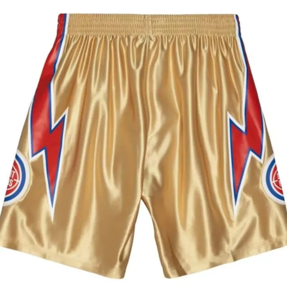 Mitchell & Ness Nba Swingman-75Th Anniversary Gold Swingman Detroit Pistons 1978-79 Shorts