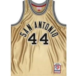 Mitchell & Ness Nba Swingman-75Th Anniversary Gold Swingman George Gervin San Antonio Spurs 1977-78 Jersey