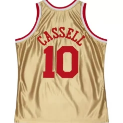 Mitchell & Ness Nba Swingman-75Th Anniversary Gold Swingman Sam Cassell Houston Rockets 1993-94 Jersey