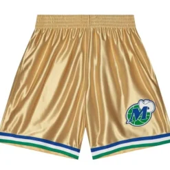 Mitchell & Ness Nba Swingman-75Th Anniversary Gold Swingman Dallas Mavericks 1998-99 Shorts