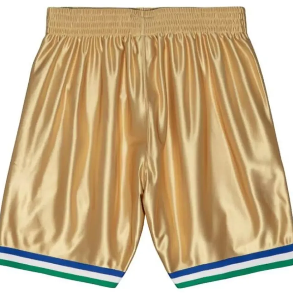 Mitchell & Ness Nba Swingman-75Th Anniversary Gold Swingman Dallas Mavericks 1998-99 Shorts