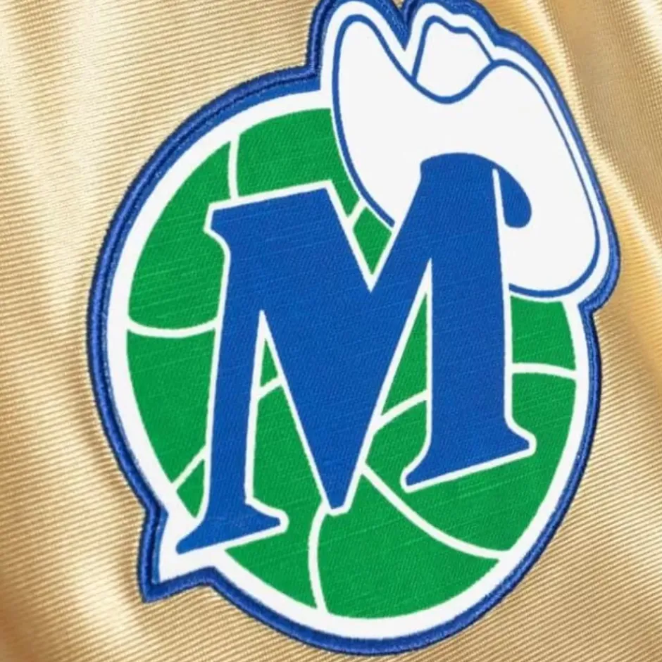 Mitchell & Ness Nba Swingman-75Th Anniversary Gold Swingman Dallas Mavericks 1998-99 Shorts